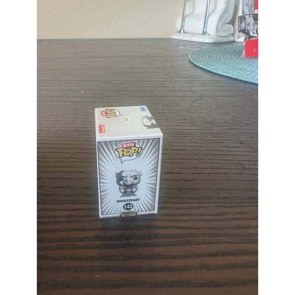 SDCC 4000 PIECE TMNT BITTY B&W Rocksteady #143 Funko Pop Teenage Ninja Turtles - Picture 2 of 6